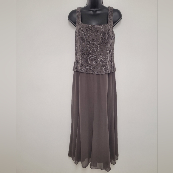 Alex Evenings Dresses & Skirts - Alex Evenings Modest Glitter Mother of the Bride Groom Formal Dress sz 8 20978